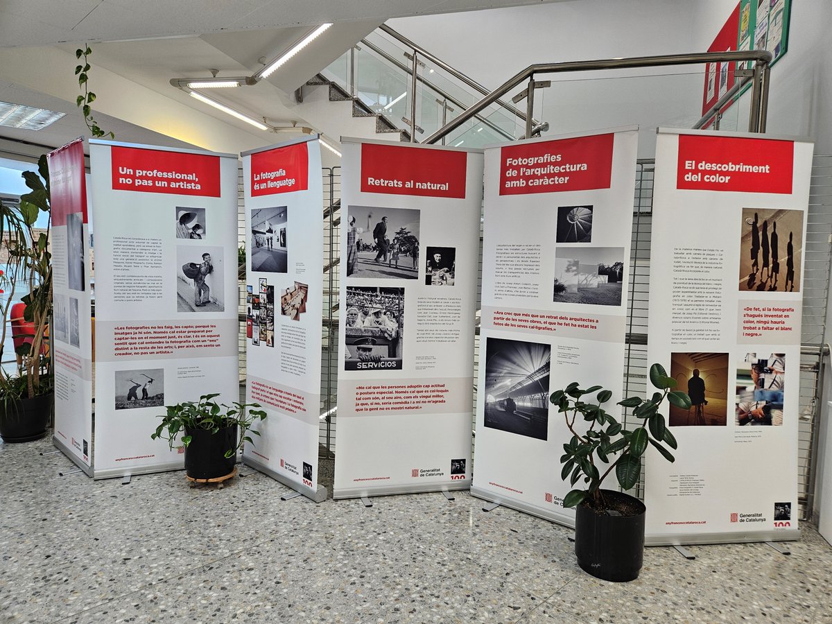 Biblioteca La Garriga (@bibliolagarriga) on Twitter photo 📸 (Re)descobrint l’univers de Francesc Català-Roca i la seva contribució a la #fotografia. Un cop d’ull a l’obra d’un fotògraf català universal.
📌 Exposició al vestíbul de la biblioteca
🗓️ Fins al 19/06
<a href="/ajlagarriga/">Ajuntament de la Garriga 🎗️</a> <a href="/bibliotequesXBM/">BibliotequesXBM</a> <a href="/gencat/">Generalitat de Catalunya</a> <a href="/XavGotaneg/">Xavier Gotanegra Ruiz</a> 📸 (Re)descobrint l’univers de Francesc Català-Roca i la seva contribució a la #fotografia. Un cop d’ull a l’obra d’un fotògraf català universal.
📌 Exposició al vestíbul de la biblioteca
🗓️ Fins al 19/06
<a href="/ajlagarriga/">Ajuntament de la Garriga 🎗️</a> <a href="/bibliotequesXBM/">BibliotequesXBM</a> <a href="/gencat/">Generalitat de Catalunya</a> <a href="/XavGotaneg/">Xavier Gotanegra Ruiz</a>