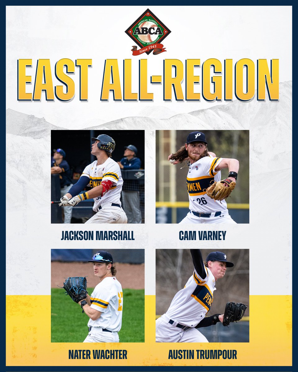 .<a href="/SNHU_Baseball/">SNHU Baseball</a> Quartet Gains More All-Region Recognition from ABCA snhupenmen.com/news/2025/5/28…