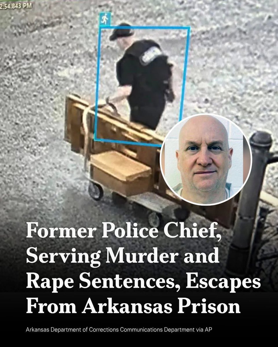 Grant Hardin escaped from prison over the weekend. He was wearing an outfit designed to mimic law enforcement when he walked out the door of the North Central Unit, a medium-security prison in Calico Rock, Arkansas. A corrections officer opened a secure gate, allowing him to