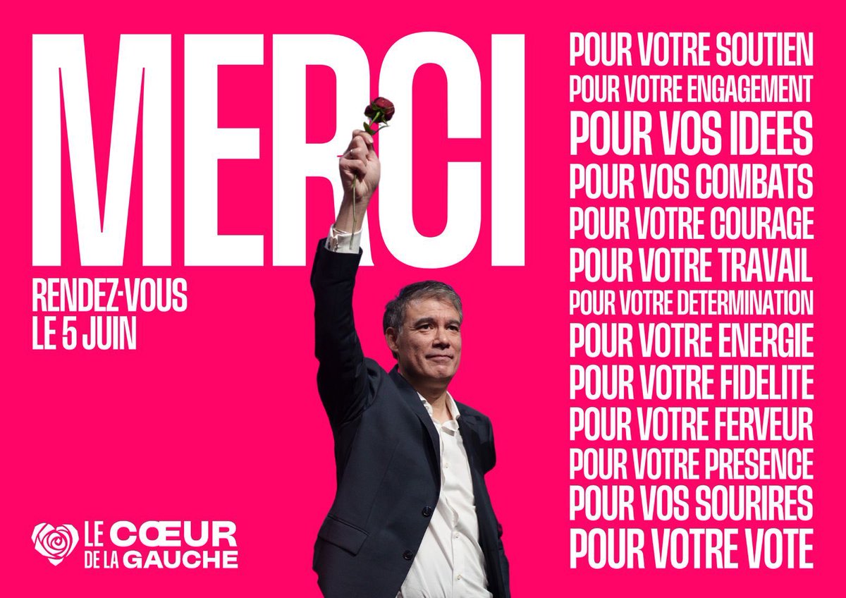 Juste Merci ! #lecoeurdelagauche