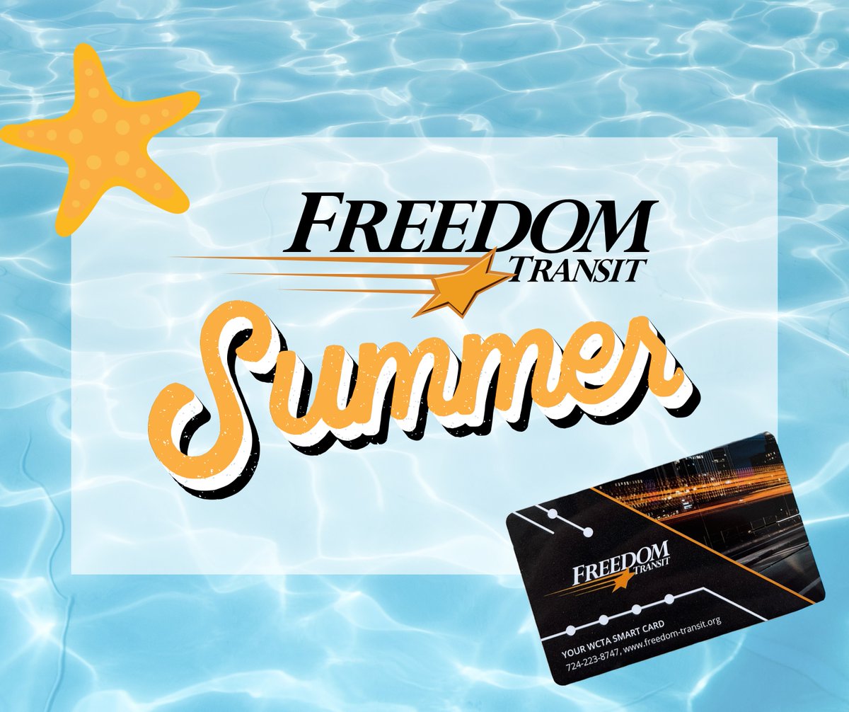 Summer Youth Bus Passes Available June 1!
Students ages 12–17 can ride all summer for $10 with the Summer Youth Bus Pass! Enjoy unlimited rides on all fixed route buses from June 1 through August 31, 2025 ➡️shorturl.at/vQOs9