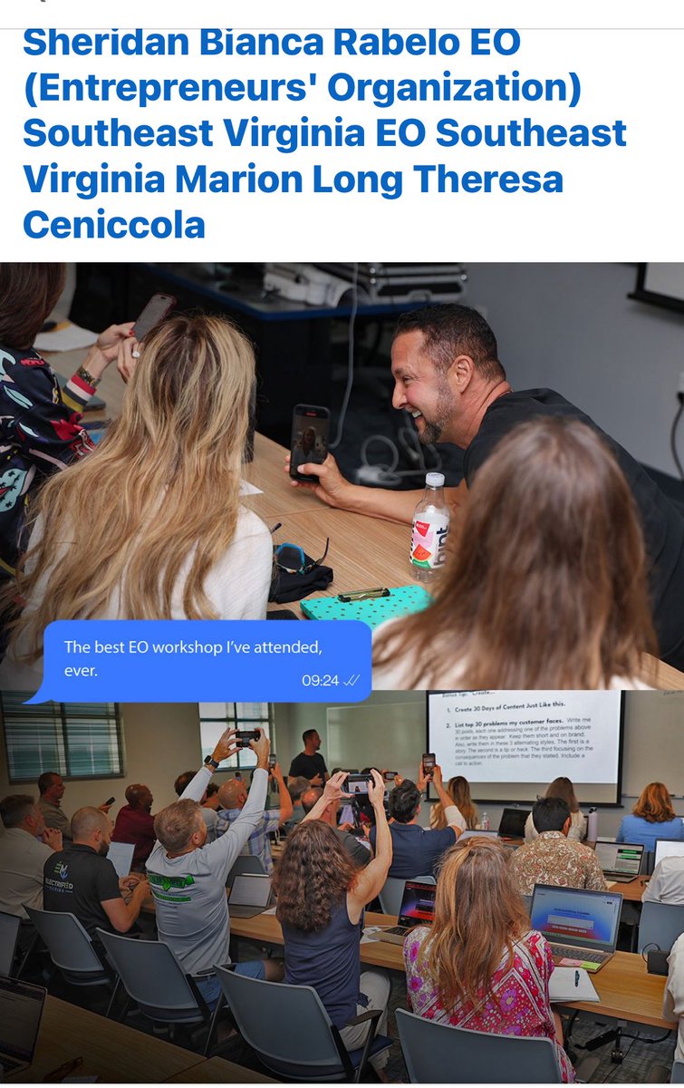 High praise for my AI Marketinf workshop in #Virginia