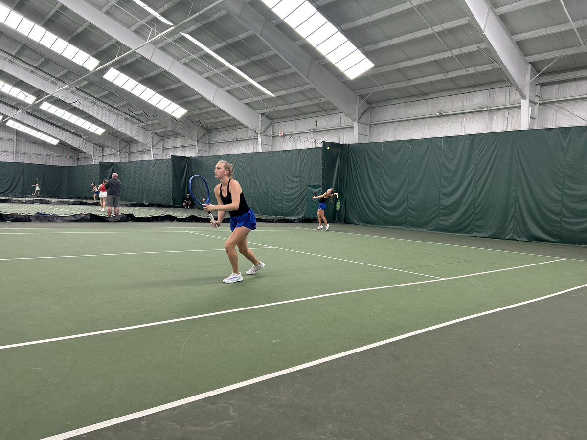 swhstennis's tweet image. Morgan Robertson and Peyton Lemily started outside and then had to move inside and pulled away winning 6-4, 6-1 to advance to the Round of 16, the fourth straight year a girls doubles team has advanced that far