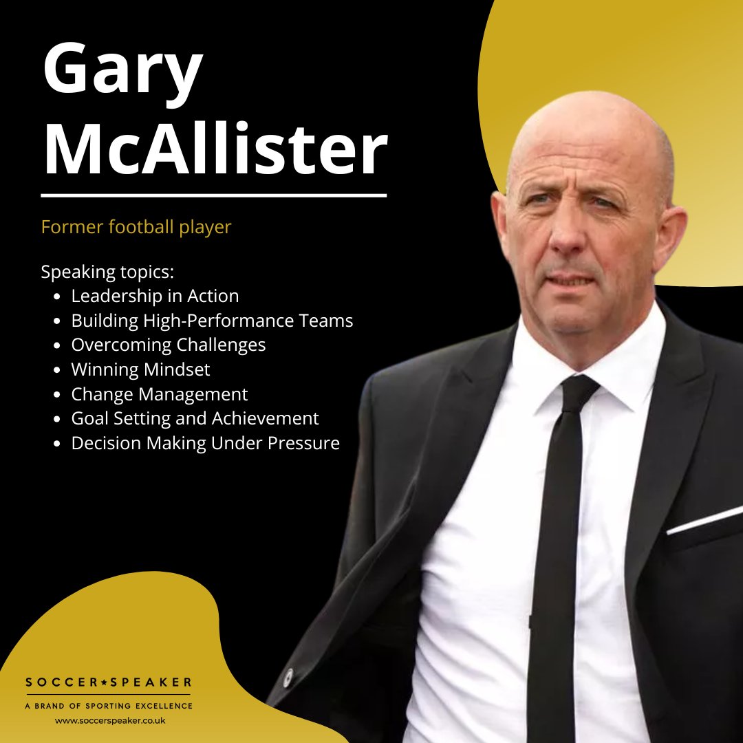 Want your next corporate event to inspire real action? Book Gary McAllister.

A powerhouse speaker delivering no-nonsense leadership insights, unforgettable stories, and motivation that fires up your team to win.

Contact us for details.

#Leadership #CorporateEvents #Inspiration