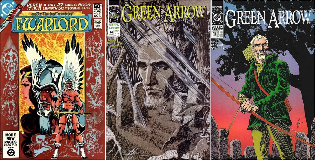 In #WarlordWorlds Ep 27 we discuss the special 50th issue of #TheWarlord by #MikeGrell plus #GreenArrow #44-45 and #JonSable #34-35.

Thank you!
Apple: bit.ly/WarlordWorlds-… 
Spotify: bit.ly/WarlordWorlds-… 
Website: WarlordWorlds.com 
YouTube: youtube.com/c/RaDAdventure…