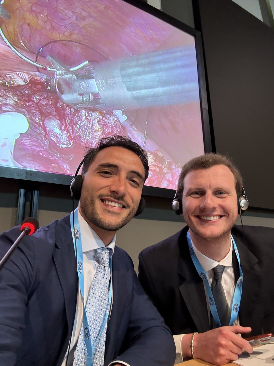 PandolfoSD's tweet image. Grateful to attend #IEA2025 โ honored to moderate with @ermannosegreto the live RAPN with @RoccoPapaliaUro with Hugo RAS. Outstanding surgery, great energy.
Inspired by the brilliant lectures of @VipPatelMD, @ricautor and @OTRAXER ๐๐