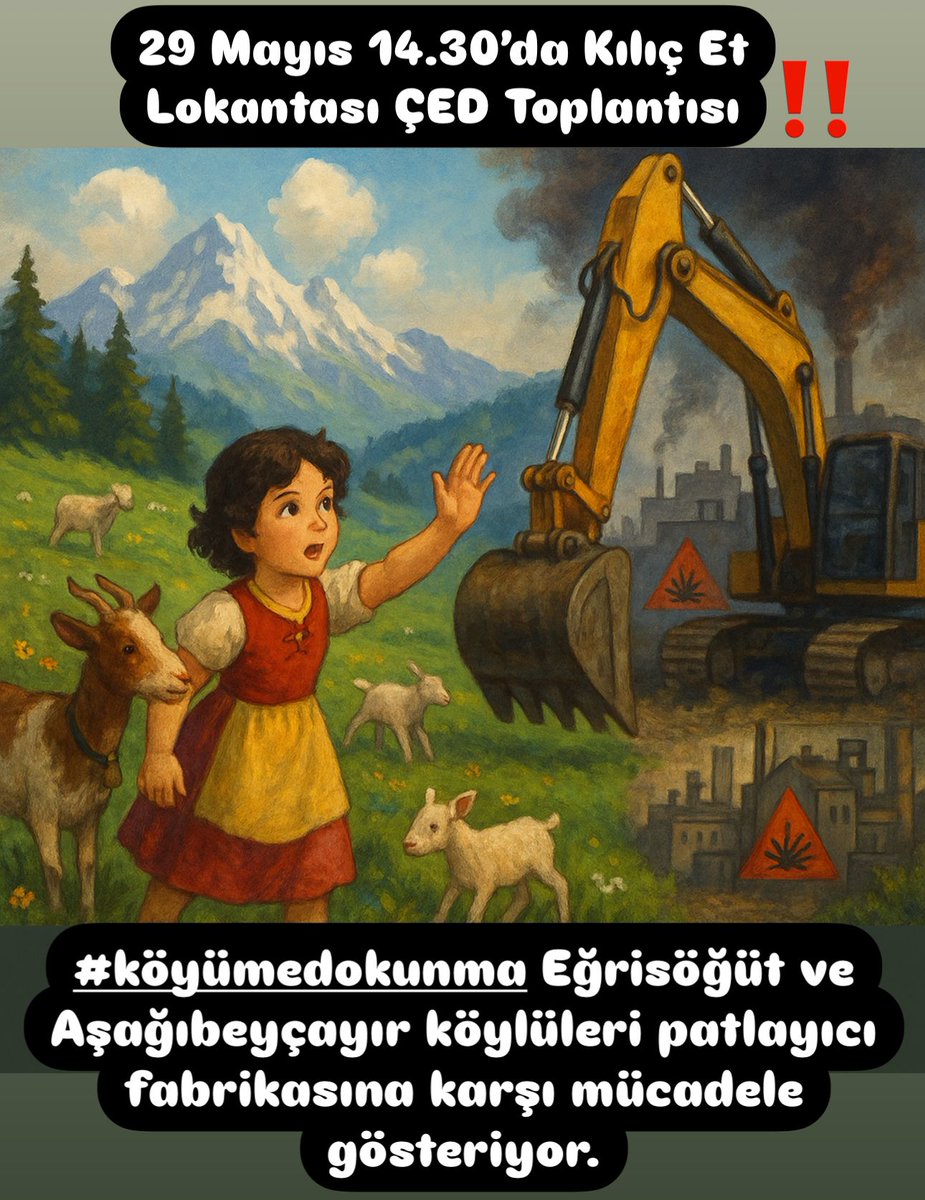 cdpartisi's tweet photo. #patlayıcımaddeistemiyoruz #köyümedokunma #eğrisöğütaşağıbeyçayırköyleri
@kayserivaliligi @kayseribsb @csbgovtr @gokmen_cicek_ @temavakfi @kayseriradartv https://t.co/VkwYShlB7i