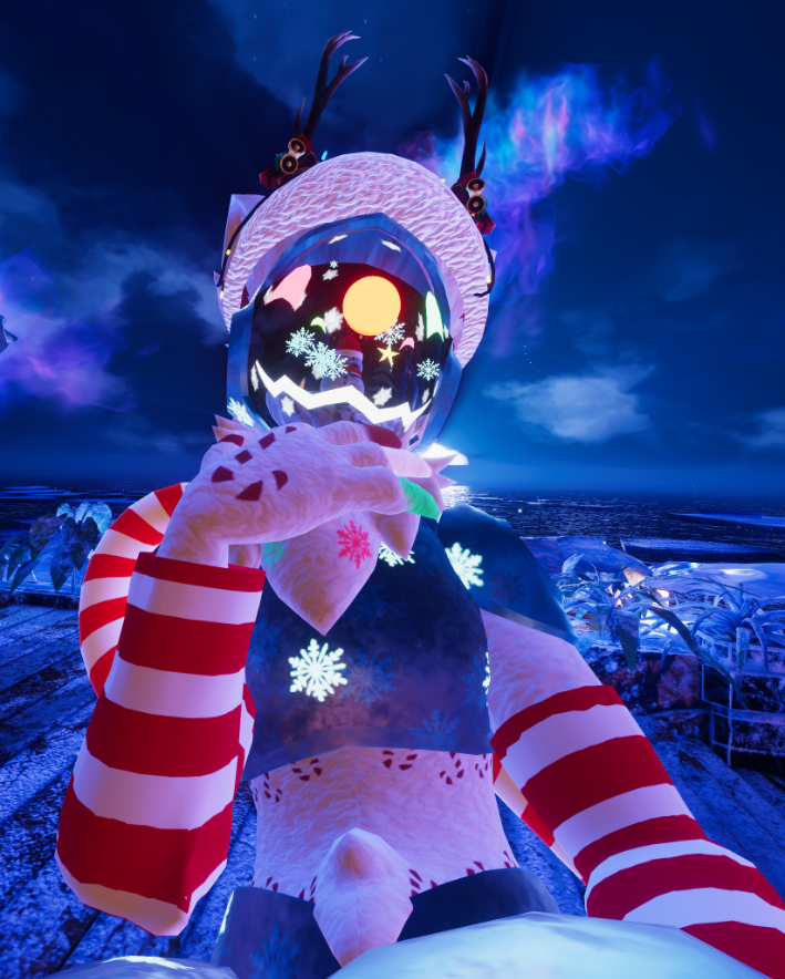 teckhead41's tweet photo. Afternoon all. I am on a hunt for this avatar. Its clear snow globe face is quite unique. I have been unable to locate it. If by some chance you know the creator, please drop it in the comments below. I appreciate any help in finding this Protogen model for VRChat. https://t.co/0Kg9B49ymL