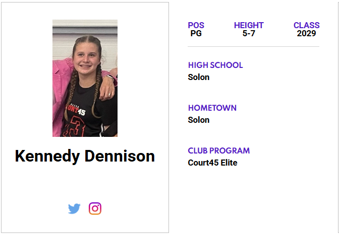 Check out Kennedy Dennison's (<a href="/KennDennison/">Kennedy Dennison</a>) 𝙈𝘼𝙓𝙍𝙀𝘾𝙍𝙐𝙄𝙏 𝙋𝙇𝘼𝙔𝙀𝙍 𝙋𝙍𝙊𝙁𝙄𝙇𝙀! ⤵️
jrallstar.com/maxrecruit/max…

Start building your profile now at jrallstar.com/maxrecruit!