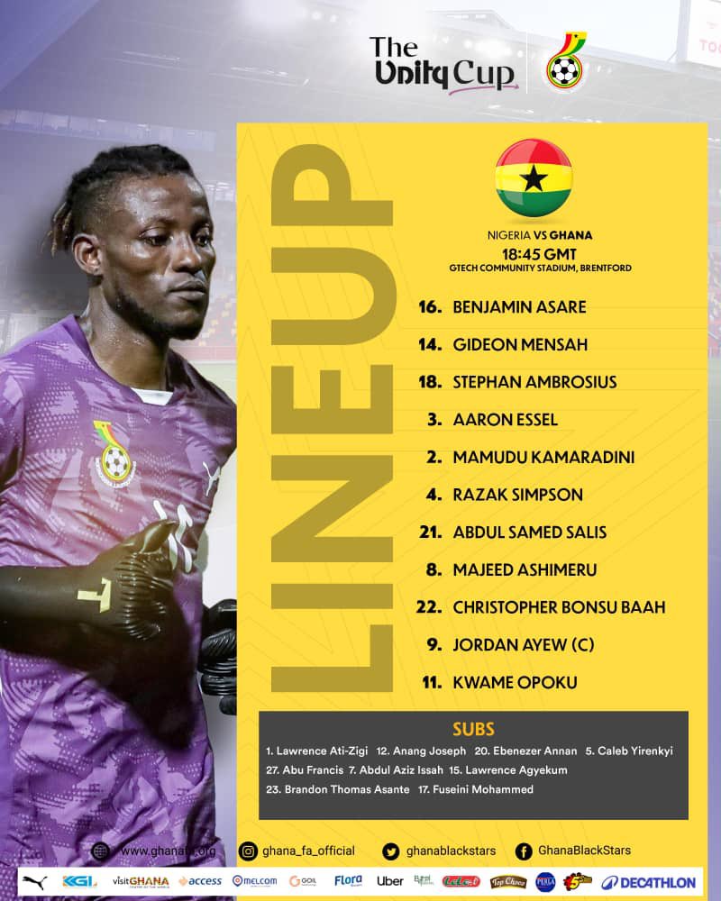 NewtonLartey's tweet image. And so it goes!! #unitycup #blackstars