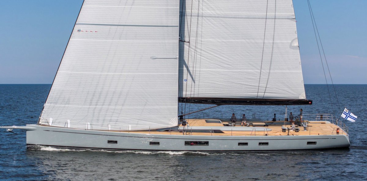 And of course the top news from #Finland today is that <a href="/TomCruise/">Tom Cruise</a> visited <a href="/Nautorswan/">Nautor Swan</a> to check out his upcoming Swan 108.