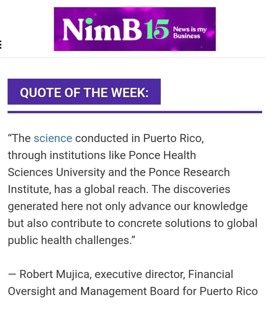 PRI_PHSU's tweet image. Bringing science from Ponce, Puerto Rico to the world. 🌎❤️ 

#ponceresearch #research #PHSU #PRI #NIMB