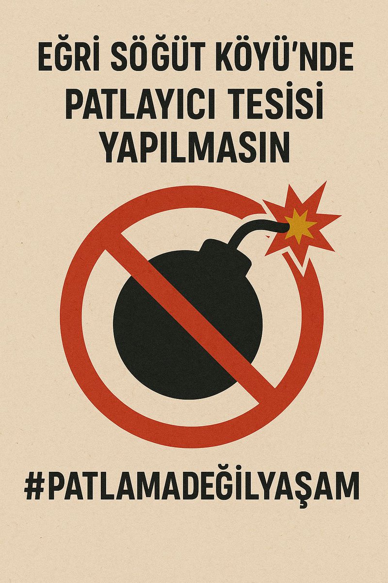 #patlayıcımaddeistemiyoruz #köyümedokunma #eğrisöğütaşağıbeyçayırköyleri
<a href="/kayserivaliligi/">T.C.Kayseri Valiliği</a> <a href="/kayseribsb/">Kayseri Büyükşehir Belediyesi</a> <a href="/csbgovtr/">T.C. Çevre, Şehircilik ve İklim Dğş. Bakanlığı</a> <a href="/gokmen_cicek_/">Gökmen Çiçek</a> <a href="/temavakfi/">TEMA Vakfı</a> <a href="/kayseriradartv/">Kayseri Radar Tv</a>