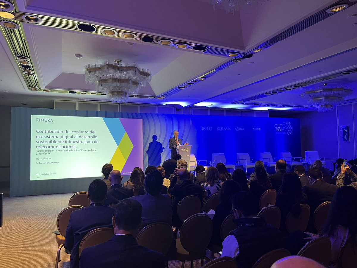 ✅ Inicia la sesión sobre conectividad y crecimiento en #CLTD25

Para ahondar en los retos sobre el desarrollo sostenible de telecomunicaciones para el futuro del ecosistema digital invitamos a Bruno Soria, Director de Nera. 

“Las redes no estan aseguradas, necesitamos