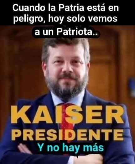 patriota_1972's tweet photo. Es el único al que no le tiembla la mano❓
Responde
A. Así es
B. No
#Kaiser2026 
@Jou_Kaiser https://t.co/57z4fTyh0s