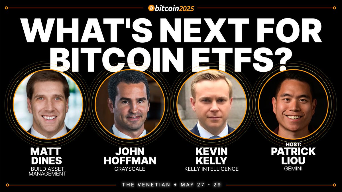 Grayscale (@grayscale) on Twitter photo TODAY: Our Head of Distribution & Partnerships, <a href="/JohnHoffman2038/">John Hoffman</a>, hits the stage at <a href="/TheBitcoinConf/">The Bitcoin Conference</a> in Las Vegas to discuss What's Next for #Bitcoin ETFs.
📍 Enterprise Stage
🕛 1:30 PM PDT
Learn more: b.tc/conference/202… TODAY: Our Head of Distribution & Partnerships, <a href="/JohnHoffman2038/">John Hoffman</a>, hits the stage at <a href="/TheBitcoinConf/">The Bitcoin Conference</a> in Las Vegas to discuss What's Next for #Bitcoin ETFs.
📍 Enterprise Stage
🕛 1:30 PM PDT
Learn more: b.tc/conference/202…
