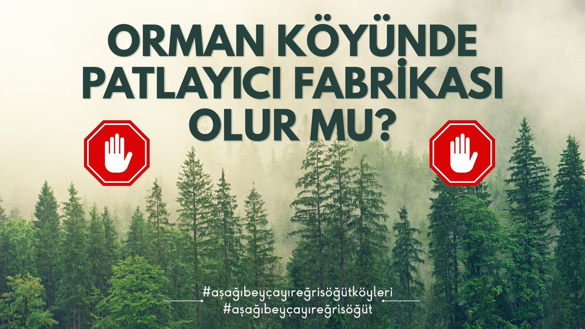 Atakan Sönmez (@atakansmz) on Twitter photo Anlayana söz bir kez söylenir biz bininci kez söylüyoruz.
#patlayıcımaddeistemiyoruz #köyümedokunma #eğrisöğütaşağıbeyçayırköyleri
<a href="/kayserivaliligi/">T.C.Kayseri Valiliği</a> @kayseribsb <a href="/csbgovtr/">T.C. Çevre, Şehircilik ve İklim Dğş. Bakanlığı</a> <a href="/gokmen_cicek_/">Gökmen Çiçek</a> <a href="/temavakfi/">TEMA Vakfı</a> @kayseriradartv Anlayana söz bir kez söylenir biz bininci kez söylüyoruz.
#patlayıcımaddeistemiyoruz #köyümedokunma #eğrisöğütaşağıbeyçayırköyleri
<a href="/kayserivaliligi/">T.C.Kayseri Valiliği</a> @kayseribsb <a href="/csbgovtr/">T.C. Çevre, Şehircilik ve İklim Dğş. Bakanlığı</a> <a href="/gokmen_cicek_/">Gökmen Çiçek</a> <a href="/temavakfi/">TEMA Vakfı</a> @kayseriradartv