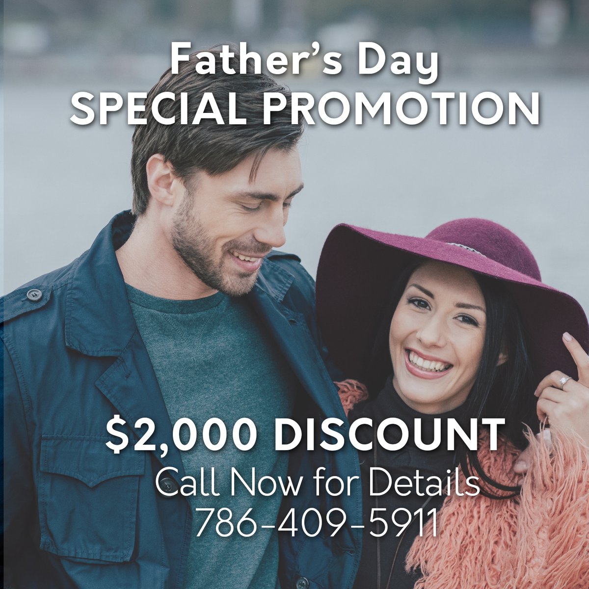 We have an special promotion to celebrate Father's Day. Call now and ask for details.
#MiamiBeach #Miamidade #NHL #Marlins #Panthers #Florida