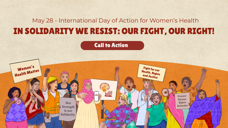 This International Day of Action for Women’s Health, #May28, we stand with women &amp; girls demanding accessible, respectful &amp; stigma-free SRHR. Healthcare providers are frontline champions—delivering care rooted in dignity, compassion &amp; equity. 
👉 may28.org