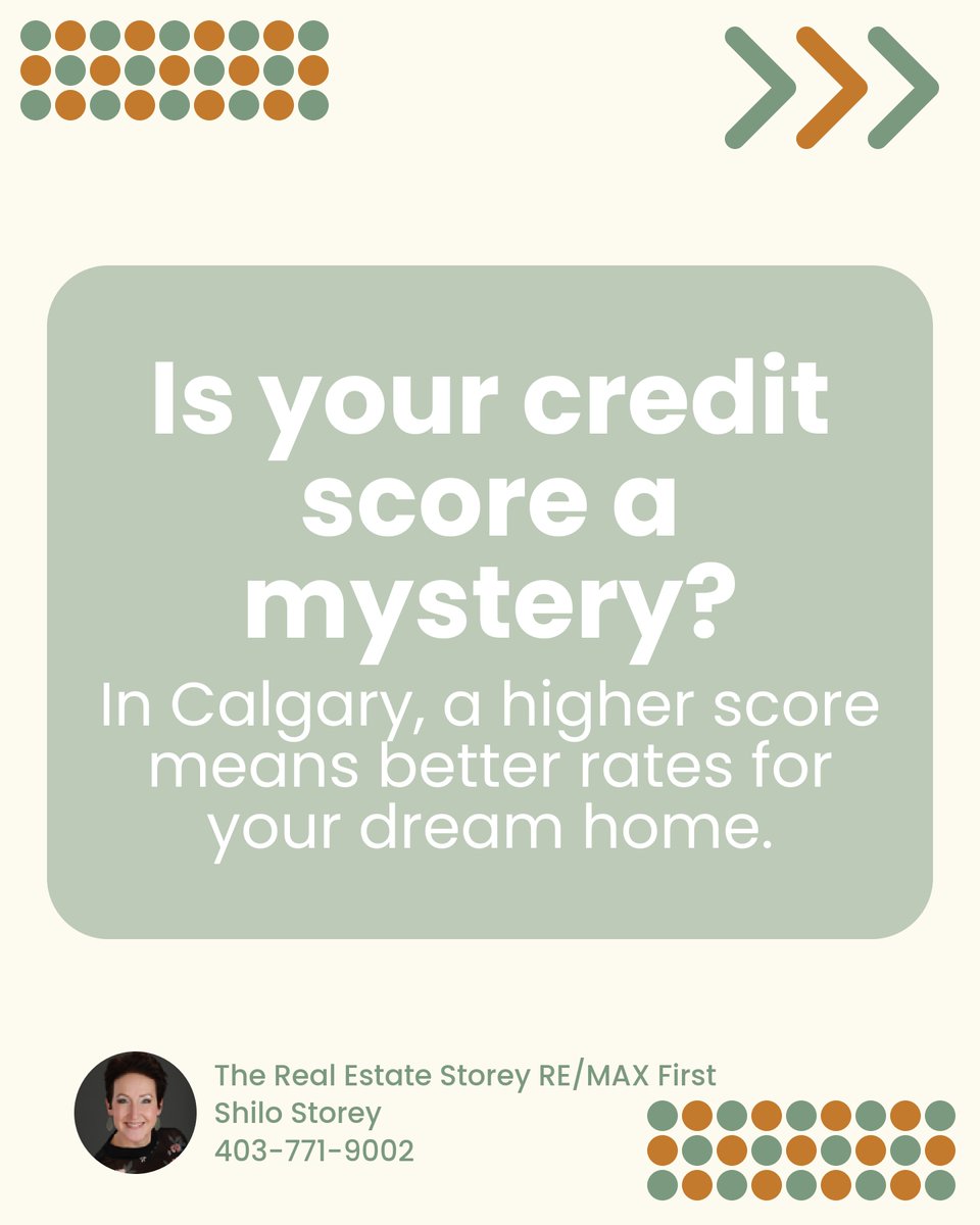RemaxShilo's tweet image. Is your credit score a mystery? 🤔 In Calgary, it can be the gatekeeper to your dream home. 📊 The higher, the better the rates. First-time home buyer? Check your score &amp;amp; save on your mortgage journey! Curious about scores? Let's chat! #CalgaryRealEstate #AirdrieRealEstate