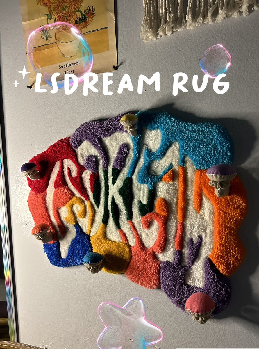 Love these wall rugs 🌈⭐️

MSG ME FOR CUSTOM ORDERS