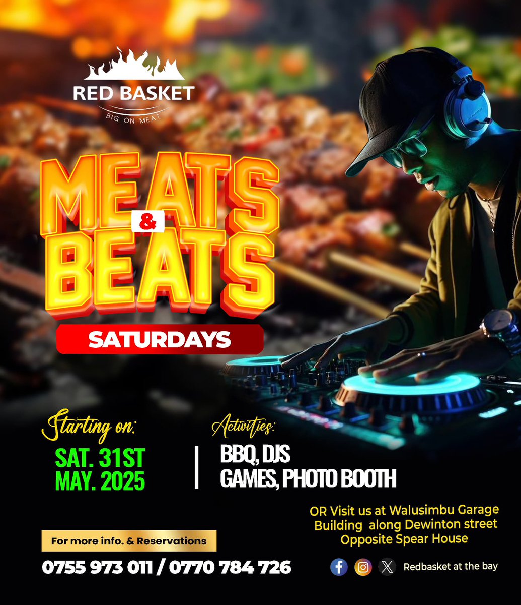 TRELLYONSET (@trellyonset) on Twitter photo This Saturday <a href="/Redbaskethebay/">RedBasket Dewinton</a> we going heavy on meat & vibes as early as 2pm … Fire up your weekend with me 🔥💫 This Saturday <a href="/Redbaskethebay/">RedBasket Dewinton</a> we going heavy on meat & vibes as early as 2pm … Fire up your weekend with me 🔥💫