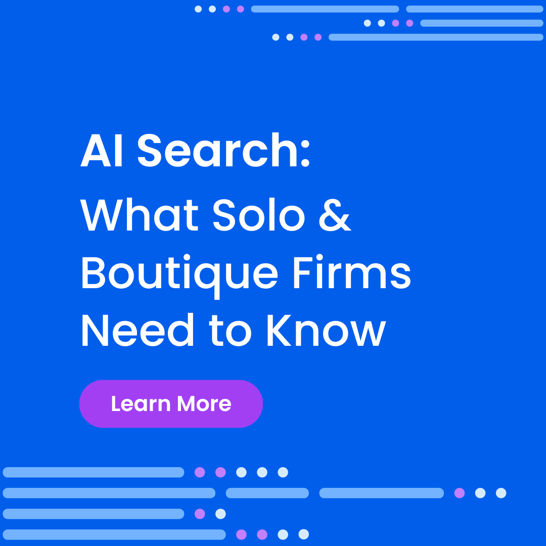Convert_It's tweet photo. AI isn't just hype anymore—it’s here, and your potential clients are already using it.

From ChatGPT to Google Gemini, artificial intelligence is changing how people search for answers—including legal help. 

Learn why AI tools matter for law firms: https://t.co/FWxJ8C8mV5 https://t.co/PtO4isu6PM