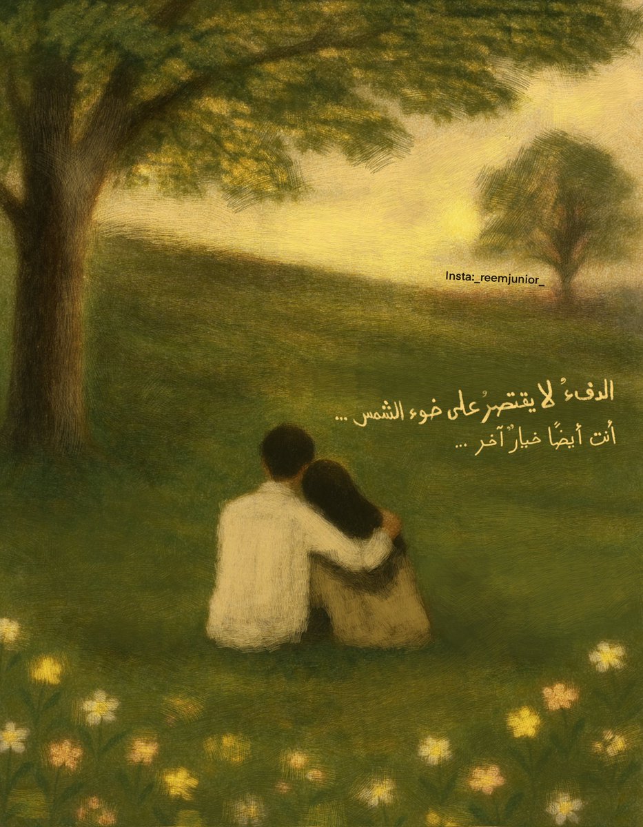 iMessyvibes's tweet image. &quot; الدفءًُ لا يقتصر فقط على ضوء الشمس، أنت أيضاً خيار آخر..&quot;

Insta:_reemjunior_