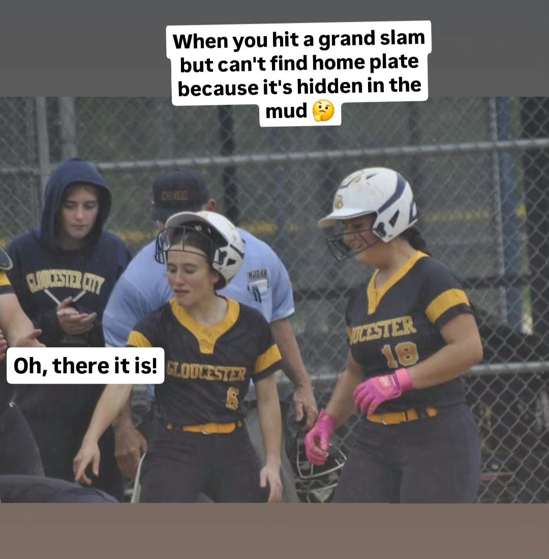 Grand slam = Vayda Pino. 
Home plate guidance = Bailey Schoenfeldt.