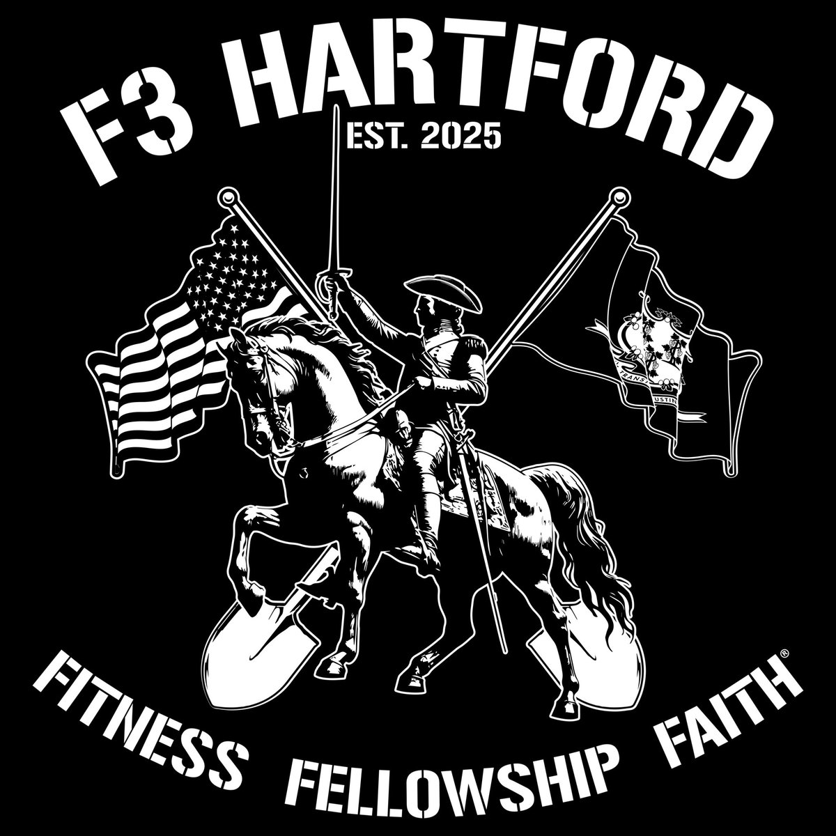 Another #f3logosbysnickers hot off the presses!! Check out F3 Hartford  !! Get one at f3gear.com/collections/ac… #logos #mudgear #gearME #F3counts #f3gear @f3nation
