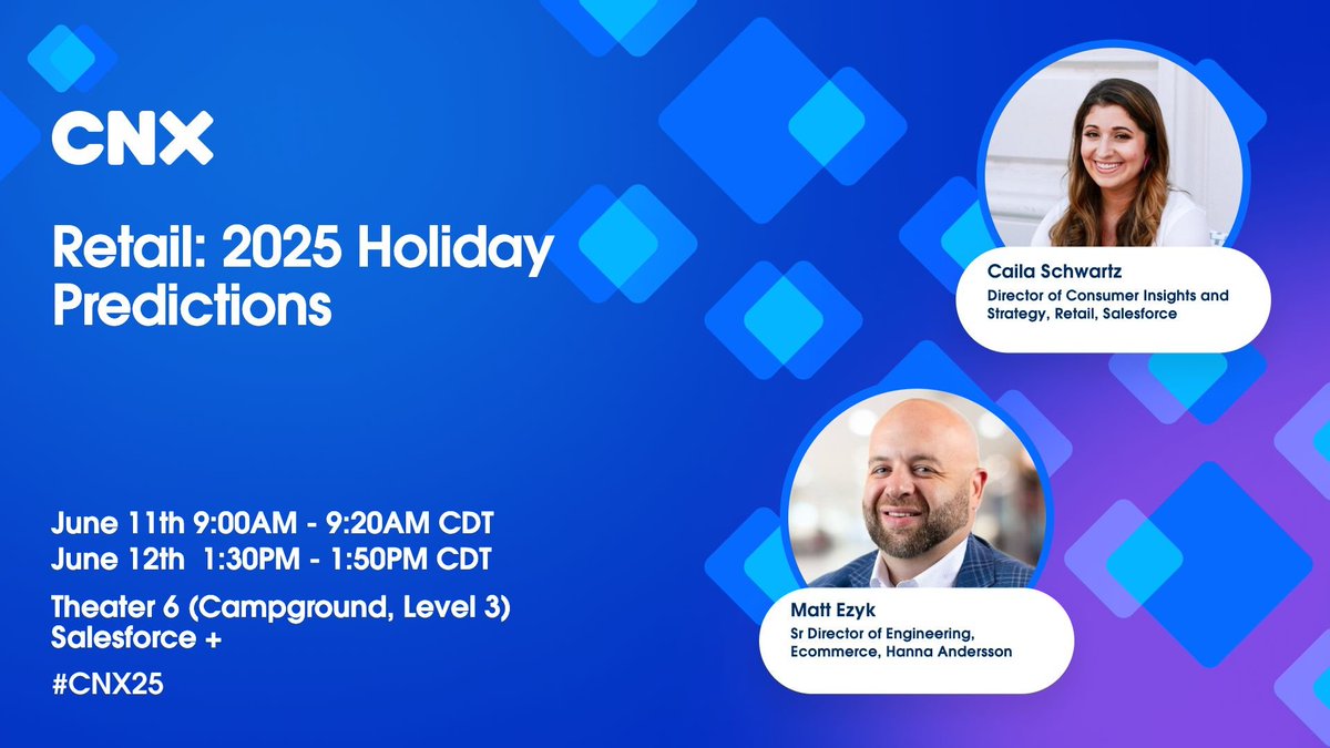 Join me at #CNX25 <a href="/CommerceCloud/">Salesforce Commerce Cloud</a>