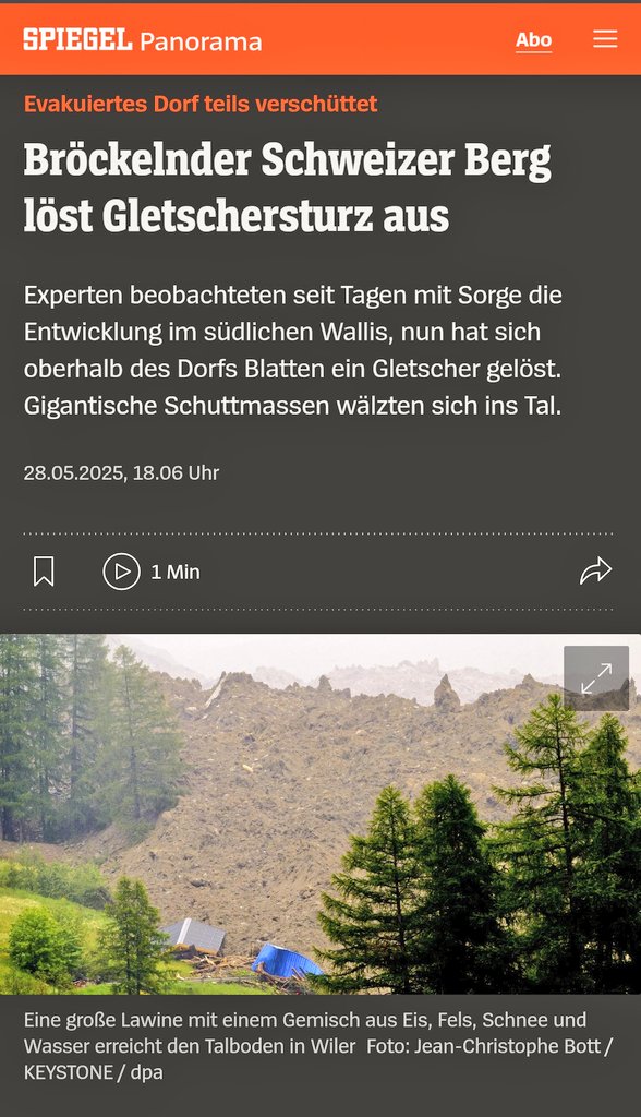 Wenn rund 9 Millionen Tonnen "Es-gibt-keinen-Klimawandel!" sich lösen, sieht dies übrigens wie folgt aus:
