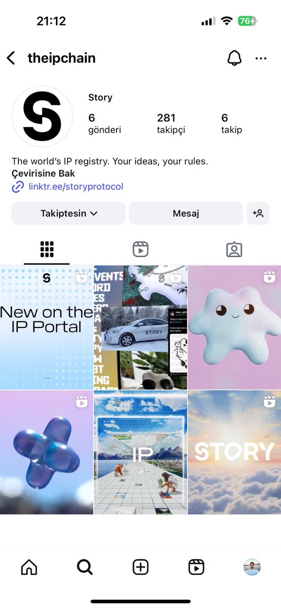Story on Instagram!

<a href="/StoryProtocol/">Story</a> which has been on Twitter for a long time, recently joined the Instagram world as well…

To be honest, I know most people in the crypto spend more time on X, but those who want to explore the IP world on Instagram can check out and follow