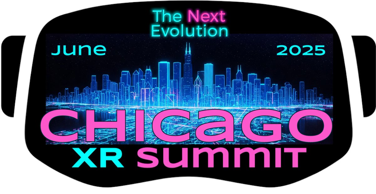 Next Wednesday!! Secure your spot now!

chicagoxrsummit[dot]org/attend

<a href="/patchedreality/">Patrick O’Shaughnessey</a> @RealWearInc <a href="/SonyProUSA/">Sony Professional | US & Canada</a> <a href="/omnia_io/">Omnia</a> <a href="/VNTANAlive/">VNTANA</a> <a href="/P33Chicago/">P33 Chicago</a> @mxdinnovates
<a href="/XRWomenGlobal/">XR Women</a> @theareaorg <a href="/ARealityEvent/">AWE</a> <a href="/XRAssociation/">XR Association</a> @illinoisdceo @WESCOCorp <a href="/PICOXR/">PICO XR</a>