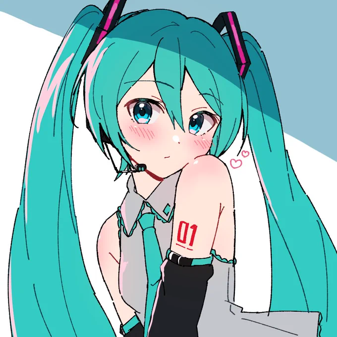 ミクさんらくがき 