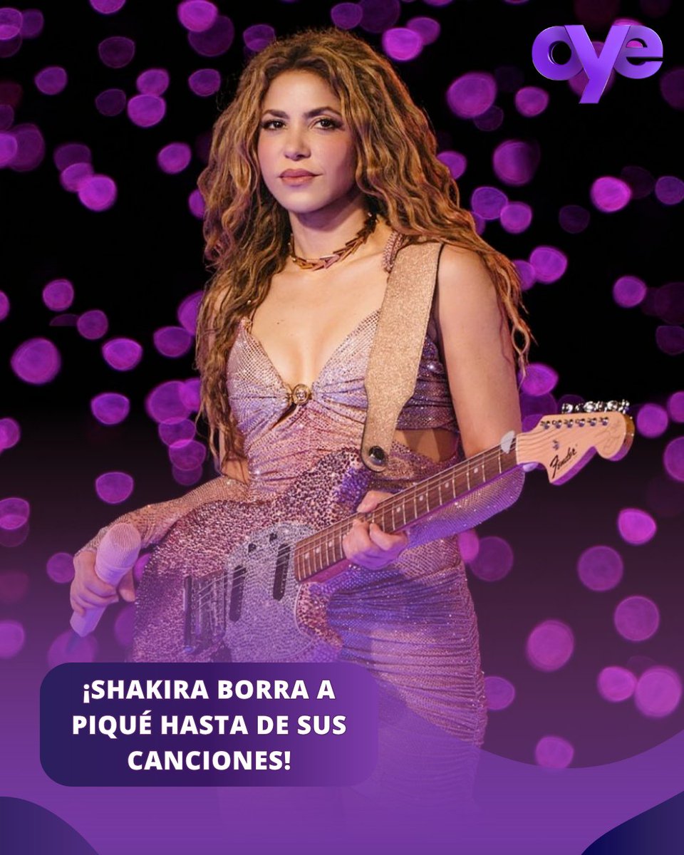 #Shakira sigue brillando en su gira mundial #LasMujeresYaNoLloran y en su reciente show en Canadá sorprendió al cambiar la letra de La Bicicleta, reemplazando el nombre de Piqué por “Tipo”. Un gesto  que demuestra que la barranquillera sigue escribiendo su historia a su manera.✨
