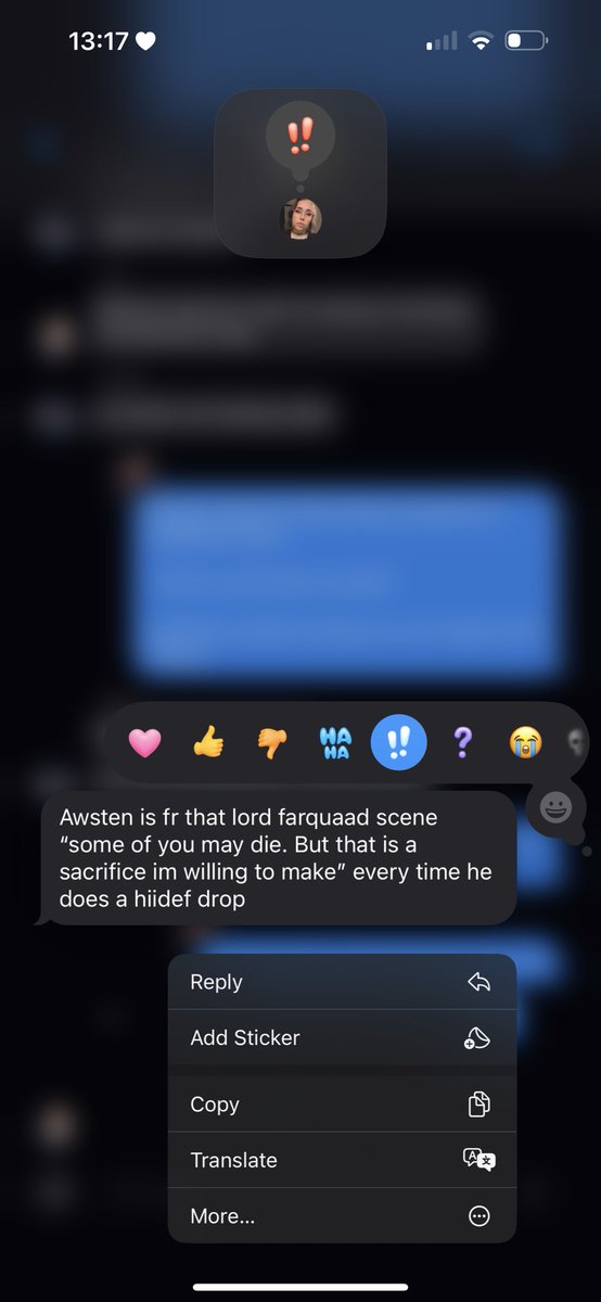 l8nightdevil's tweet photo. the gc STAYS talking shit on @awsten but if anyone else does, we’d all go feral and take a bullet for that evil mfer https://t.co/DG8NwshZXk