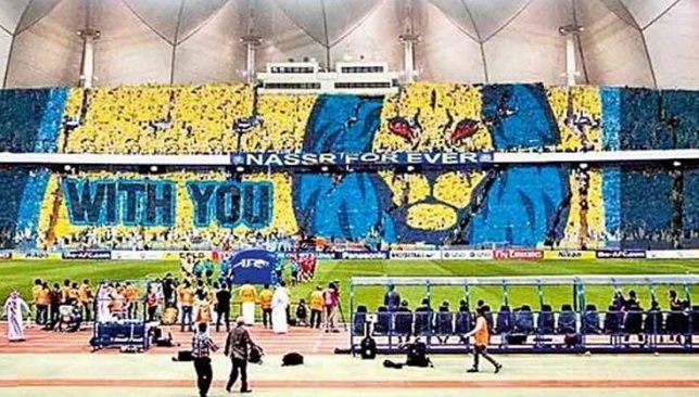 #تدخل_الصندوق_مطلب_نصراوي
( النصر احد أعظم جماهير الاندية العربية إذا لم يكن أعظمها )