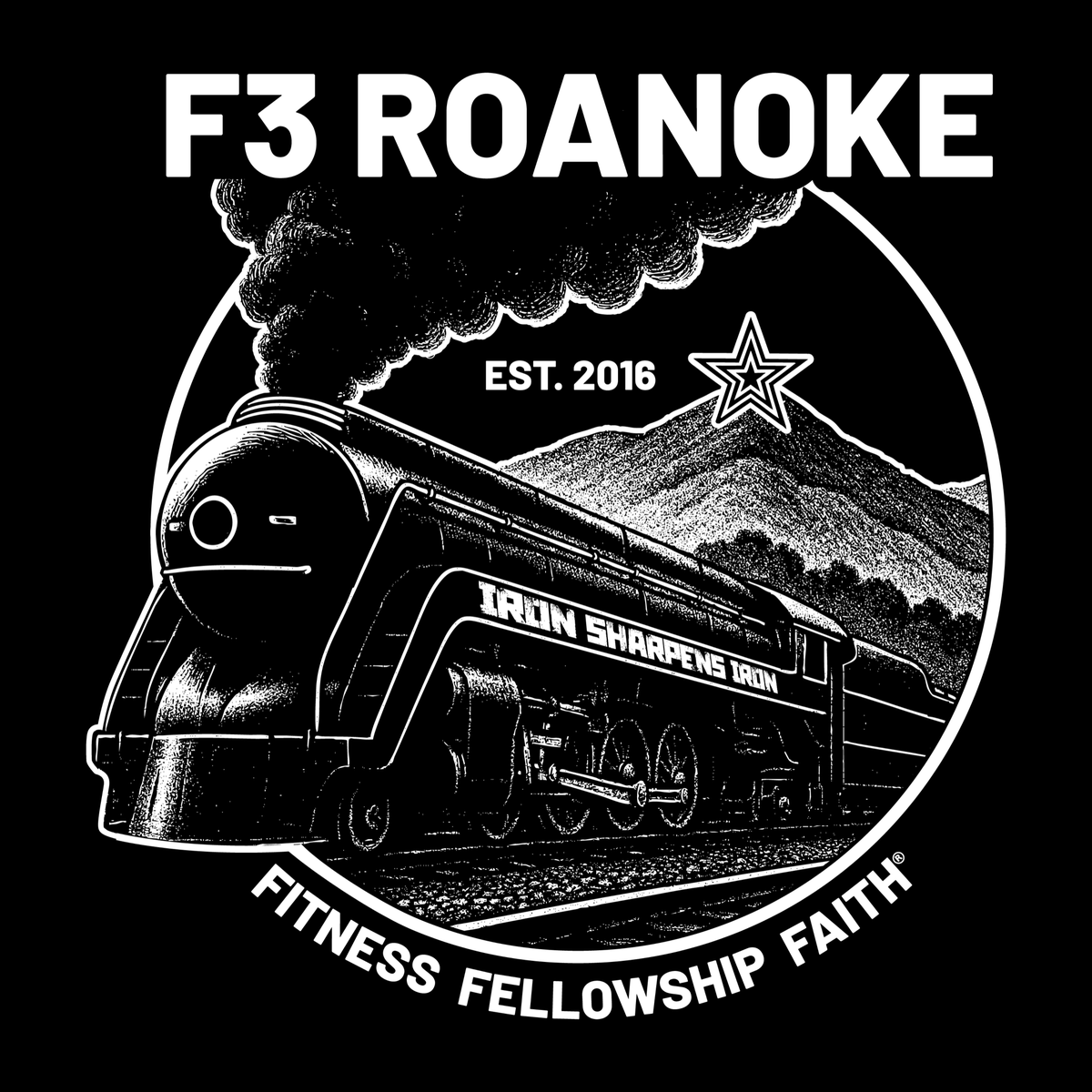 Another #f3logosbysnickers hot off the presses!! Check <a href="/F3Roanoke/">F3Roanoke</a>   !! Get one at f3.mudgear.com #logos #mudgear #gearME #F3counts #f3gear @f3nation