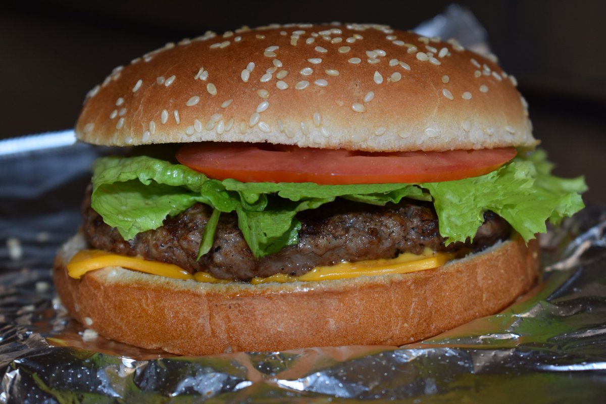 It's #NationalHamburgerDay! Our charbroiled burgers are 100% grain-fed USDA graded American beef and are definitely a customer favorite. #wedeliver steakoutdelivers.com