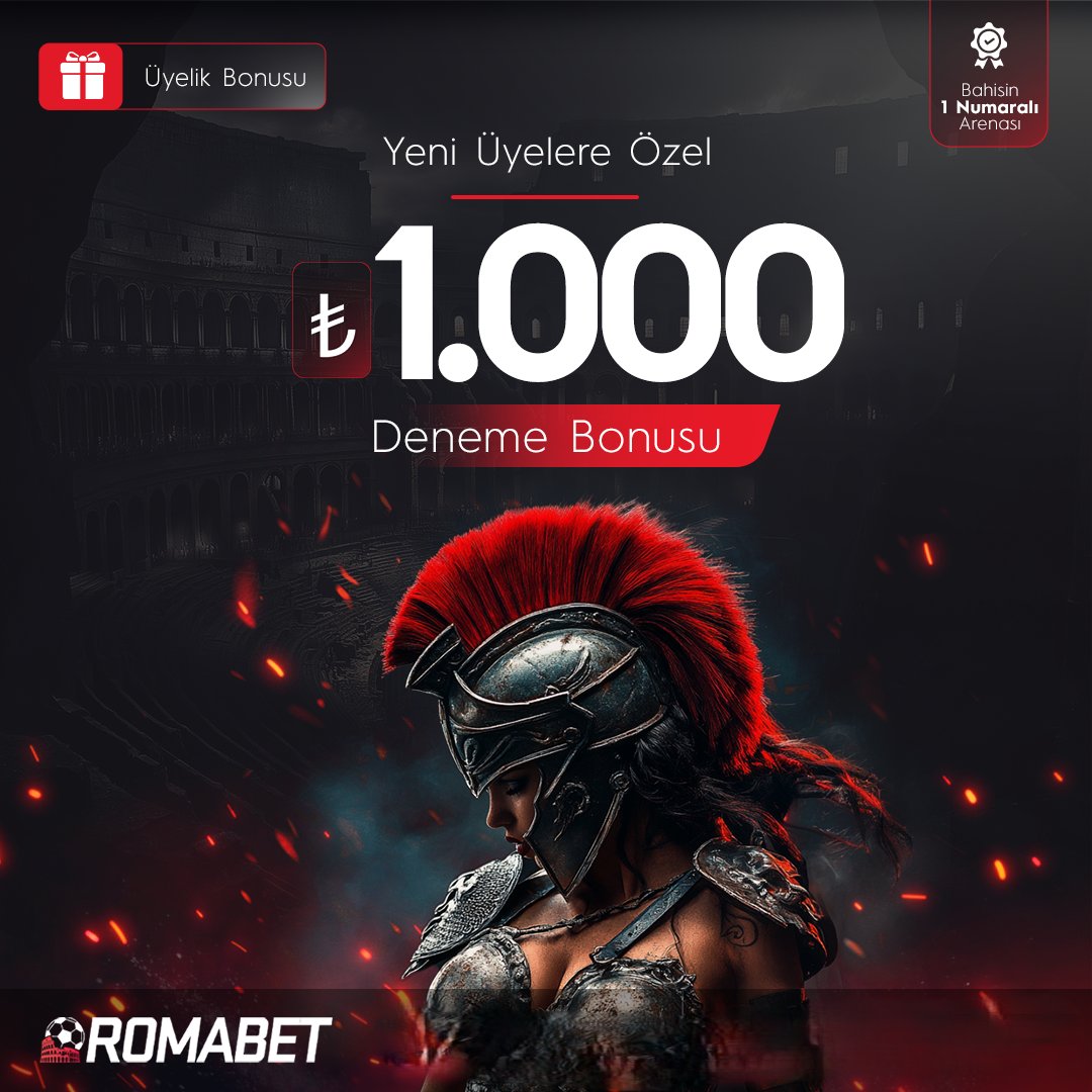 🏆 ROMABET 1000TL DENEME BONUSU 🏆#romabet #denemebonusu #denemebonusuverensiteler #bahis #bonus #betmatik #casibom #marsbahis #realbahis #sahabet #zlot #xslot #Betewin #ligobet

🪙 HEMEN ÜYE OL 1000TL DENEME BONUSUNU AL !

✅ ROMABET GÜNCEL GİRİŞ ; cutt.ly/YriszT6j