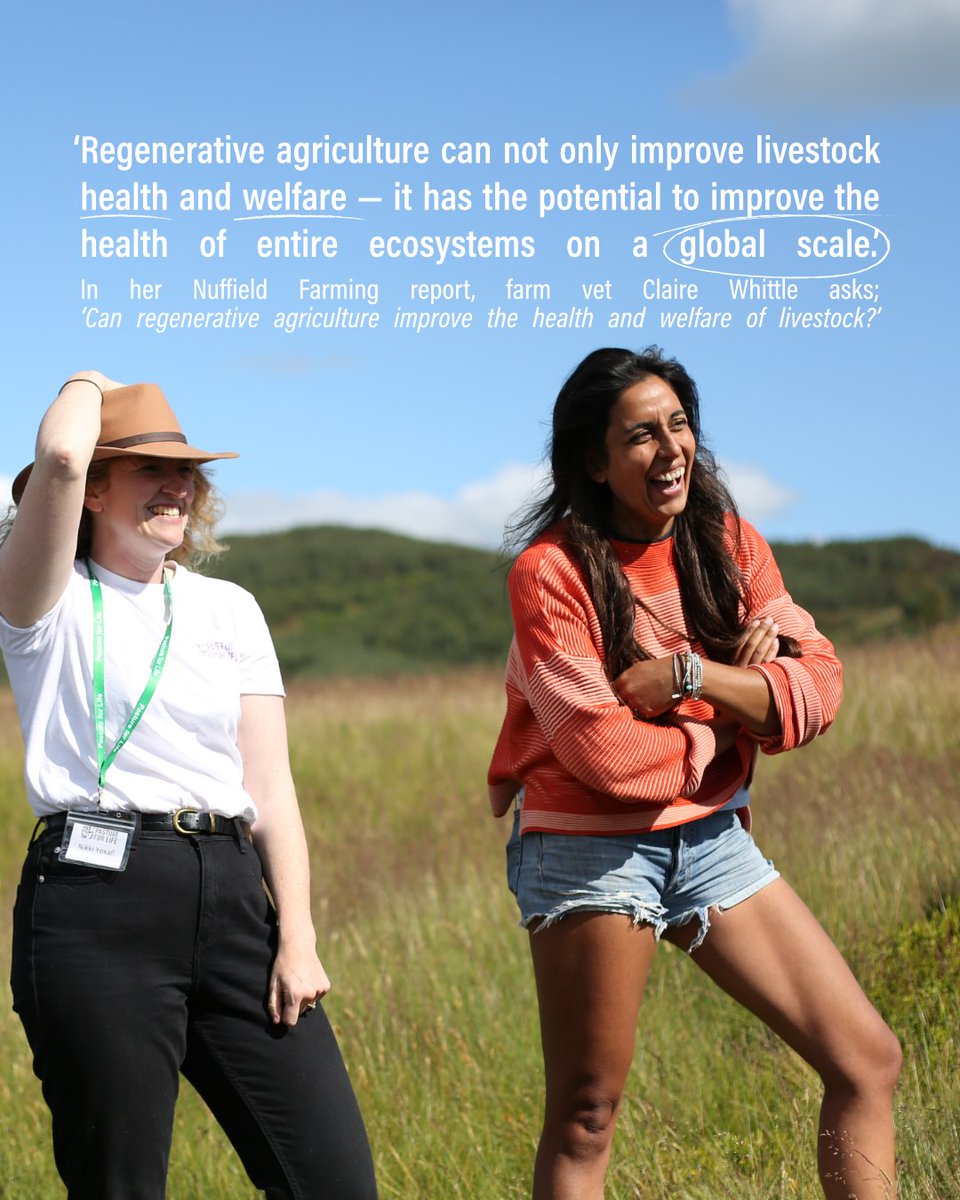 Pasture For Life (@pastureforlife) on Twitter photo Have you read Dr. Claire Whittle's thought-provoking, down-to-earth <a href="/NuffieldFarming/">Nuffield Farming</a> scholarship report yet?
Can Regenerative Agriculture improve the health and welfare of livestock?
1/9 Have you read Dr. Claire Whittle's thought-provoking, down-to-earth <a href="/NuffieldFarming/">Nuffield Farming</a> scholarship report yet?
Can Regenerative Agriculture improve the health and welfare of livestock?
1/9