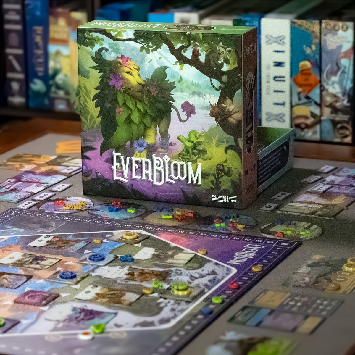 nerdvanagame's tweet image. Grow your collection! ‘Everbloom’ is available now at tinytinagames.com/collections/all and your local store! 🌿