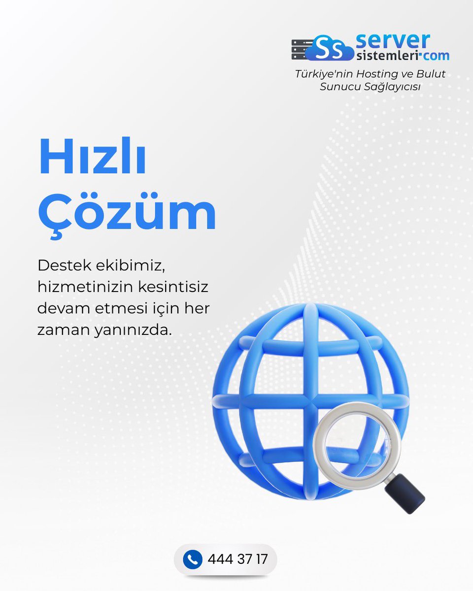 Server Sistemleri ile kesintisiz hizmet ve hızlı teknik destek elinizin altında!
#HızlıDestek #ServerDesteği #KesintisizHizmet #ITHizmeti #SunucuÇözümleri
