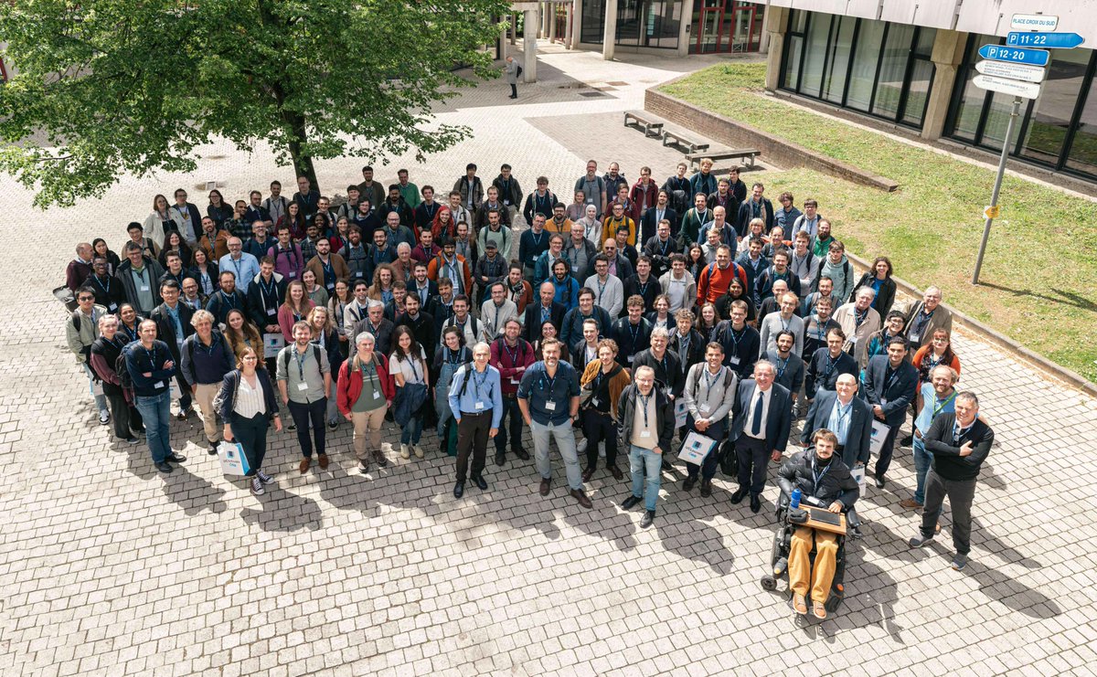 The BPS annual meeting was a great success today! Great organization by Xavier Urbain and colleagues at UCLouvain, illuminating plenary talks by Antoine Browaeys and Tim Palmer, and great participation by all of the members pictured below.

Photo: Thomas Schiltz