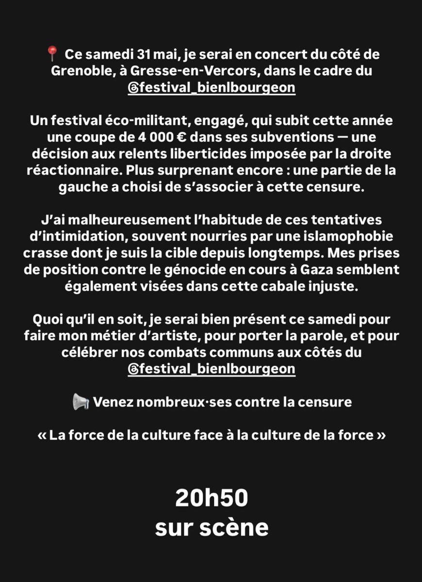 Medinrecords's tweet photo. « La force de la culture face à la culture de la force » https://t.co/TLzPQWBSQ1