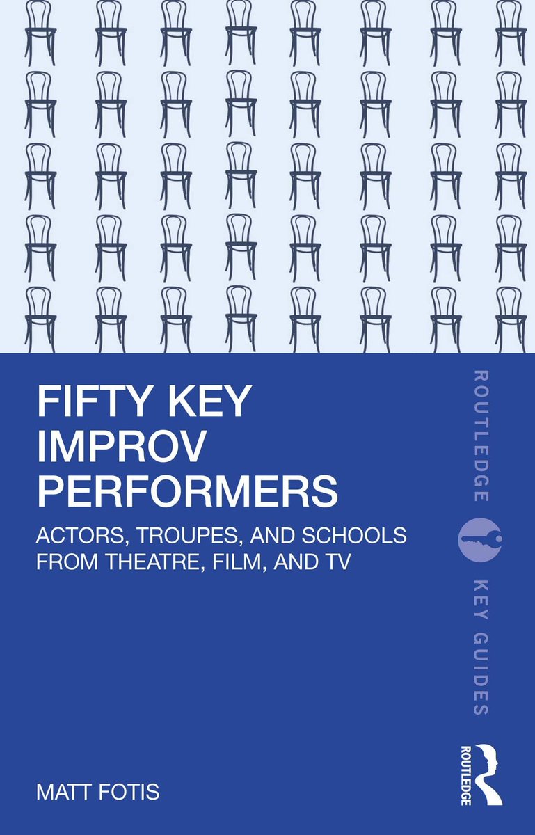 Ron Scheese (@rscheese) on Twitter photo Just finished "Fifty Key Improv Performers" by <a href="/mattfotis/">Matt Fotis</a>, a deeply researched reference work that honors the tapestry of voices that have propelled improvisation from a niche theatre technique or genre to a cornerstone of modern performance.
Much like an NFL coaching tree, the Just finished "Fifty Key Improv Performers" by <a href="/mattfotis/">Matt Fotis</a>, a deeply researched reference work that honors the tapestry of voices that have propelled improvisation from a niche theatre technique or genre to a cornerstone of modern performance.
Much like an NFL coaching tree, the