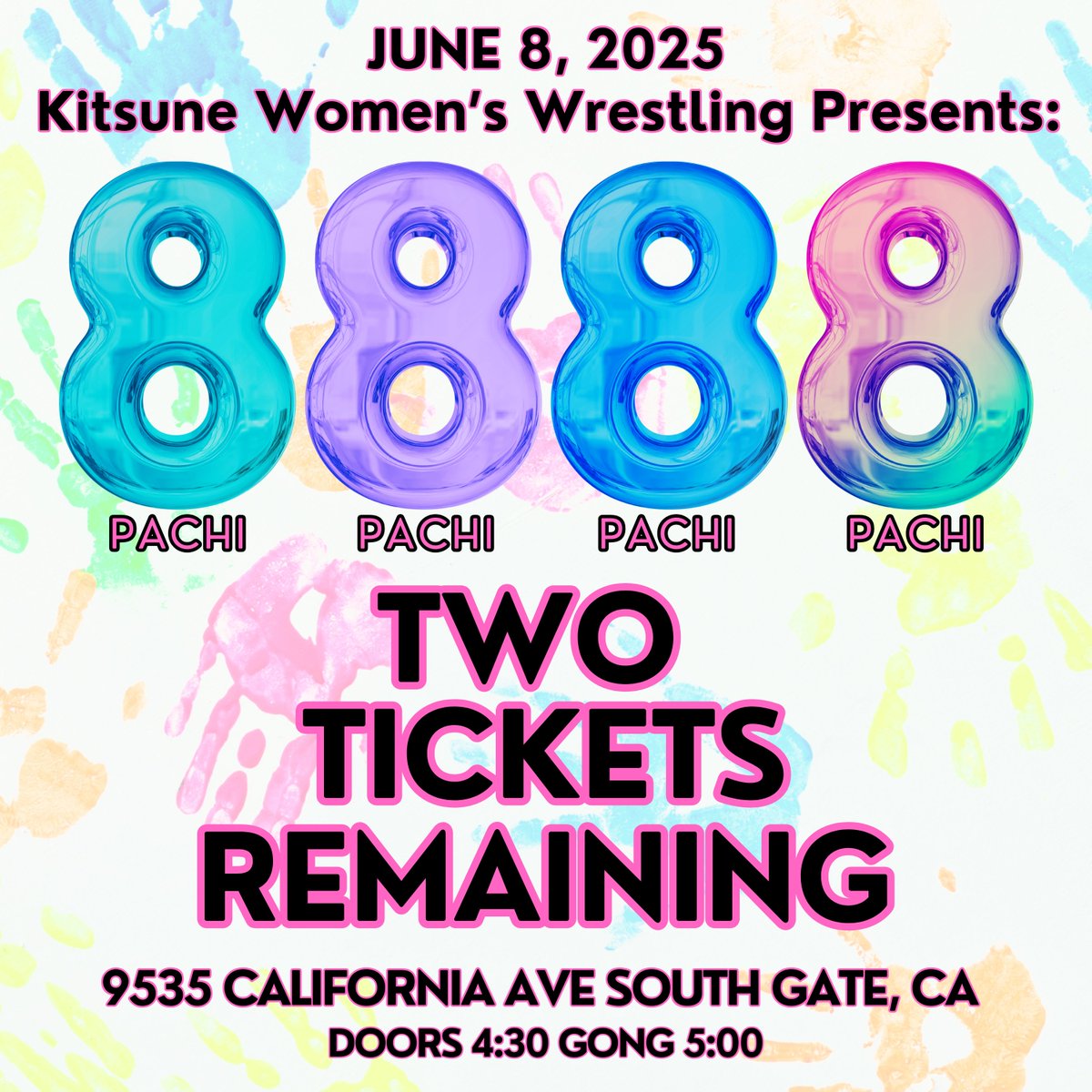 🎟️: kitsune8888.eventbrite.com