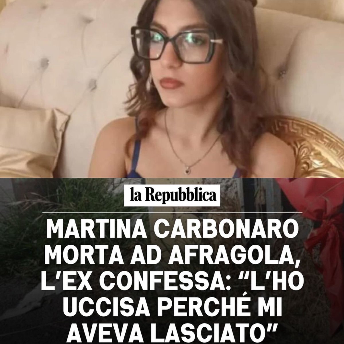 paoloborrometi's tweet image. Martina aveva 14 anni. Solo 14 anni.
Aveva diritto a sognare, ad innamorarsi tutte le volte che voleva. Aveva diritto a vivere.
Ed invece “l’ex”, a 18 anni, l’ha uccisa. L’ha uccisa, dice, perché “l’aveva lasciato”.
È tutto folle.
Dobbiamo abituarci ed abituare ai “no”. Non…
