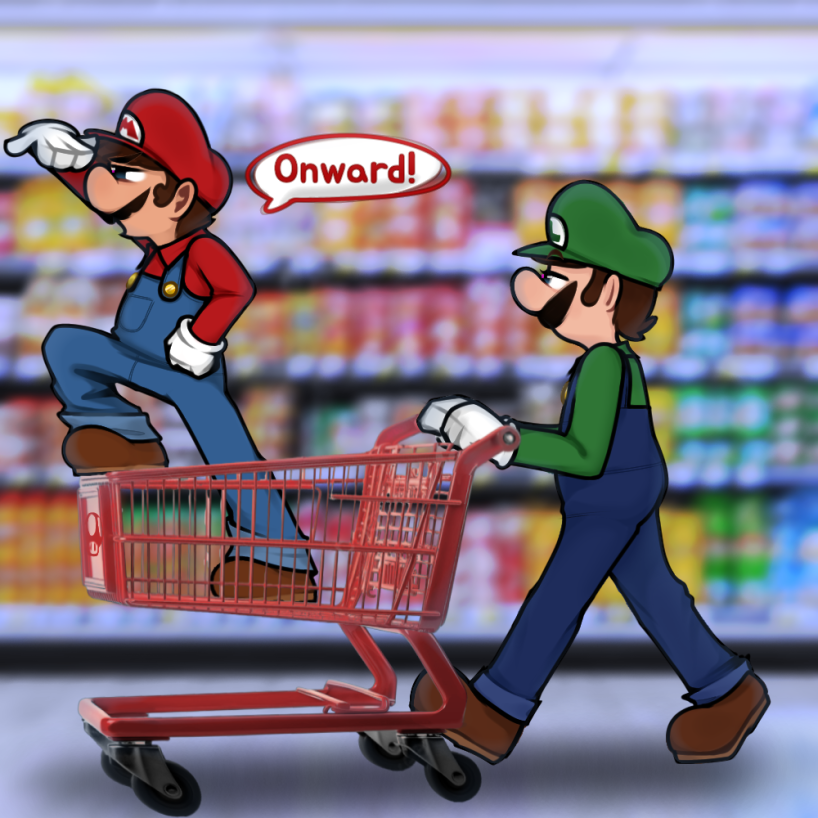 NOTdweebs's tweet image. The search for spaghetti

#Nintendo #Mario #Luigi